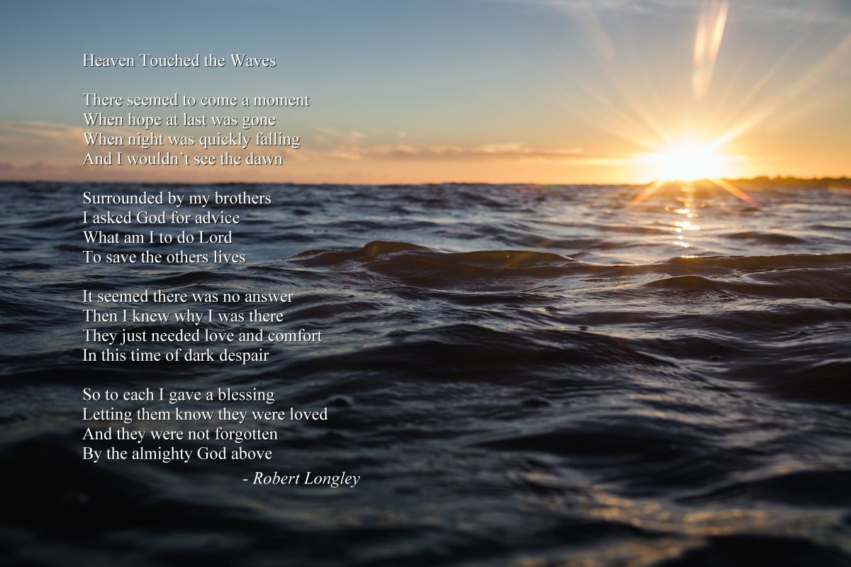 Heaven Touched the Waves Sacred Poems inspirational poetry books