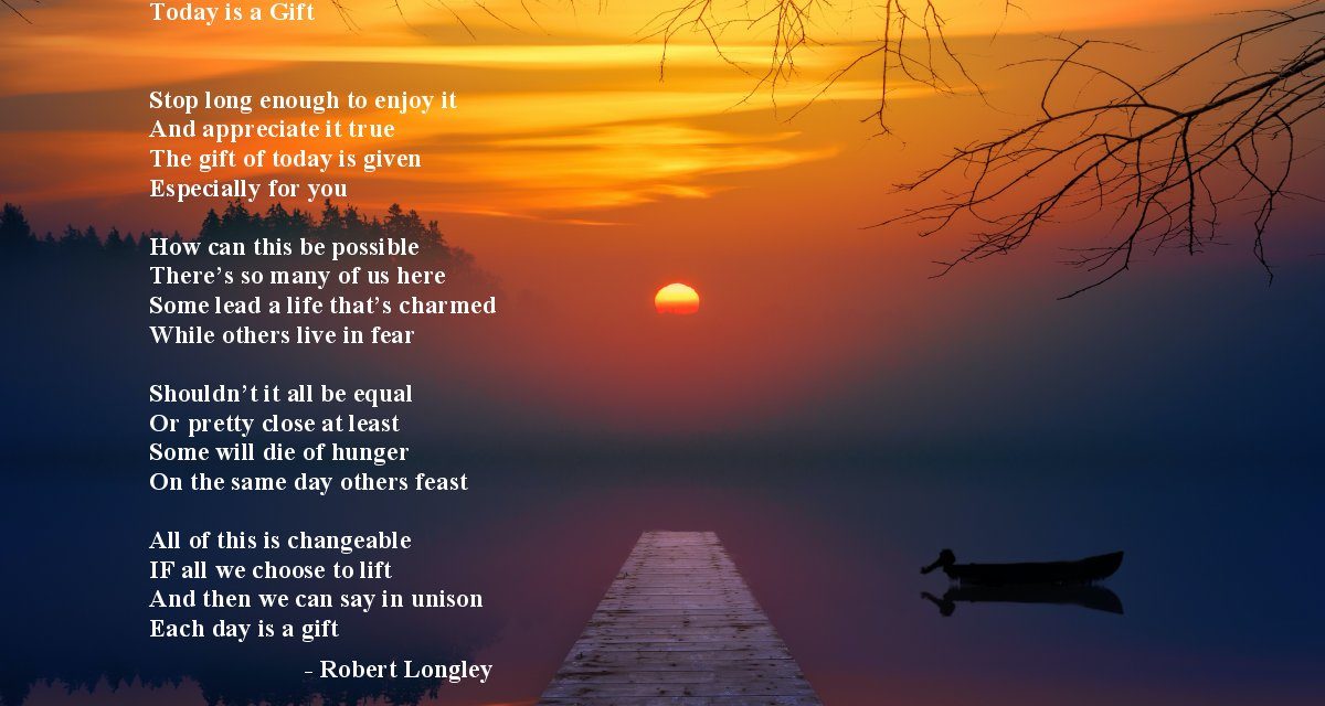 Today is a Gift Sacred Poems inspirational poetry books